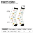 thumbnail image 2 of Fuzoiu Little Elephant Print Athletic Crew Socks for Men & Women,Casual Crew Socks,Above Ankle Crew Socks for Business, Casual, 2 of 6