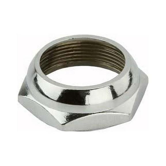 Headset Lock Nut 21.1 Chrome. bicycle headset, bike headset, chopper headset, headset parts Bike part