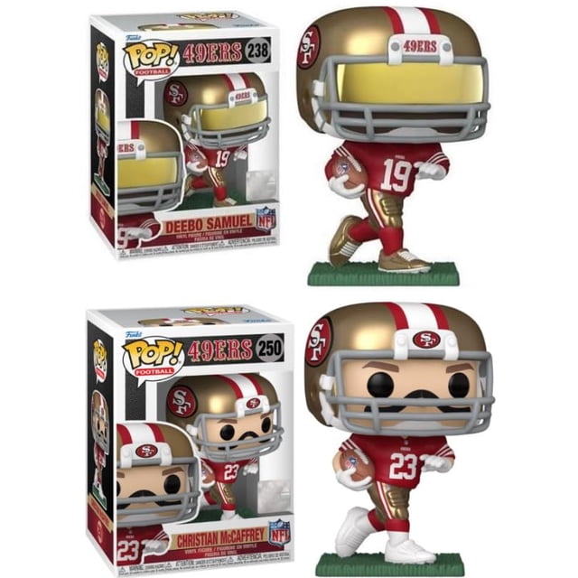Funko Pop! NFL Deebo Samuel/Christian McCaffrey 9.5 cm 49ers