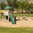 thumbnail image 4 of Lifetime Kid's Adventure Tower Swing Set with Spider Swing, Slide and Climbing Wall (90804), 4 of 8