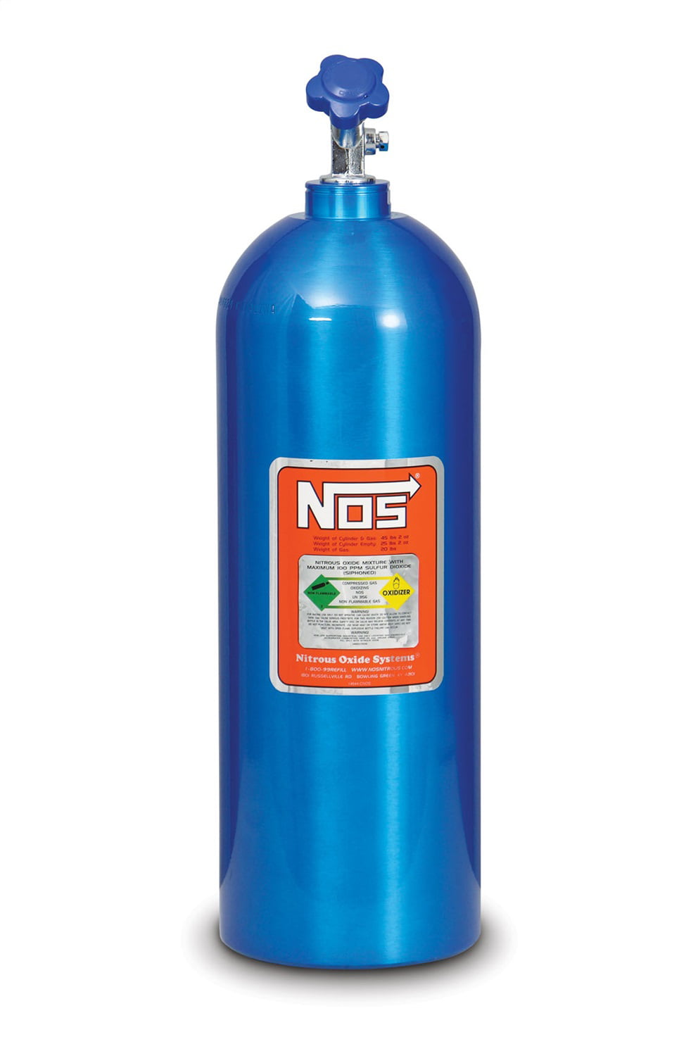 NOS/Nitrous Oxide System 14760NOS Nitrous Oxide Bottle