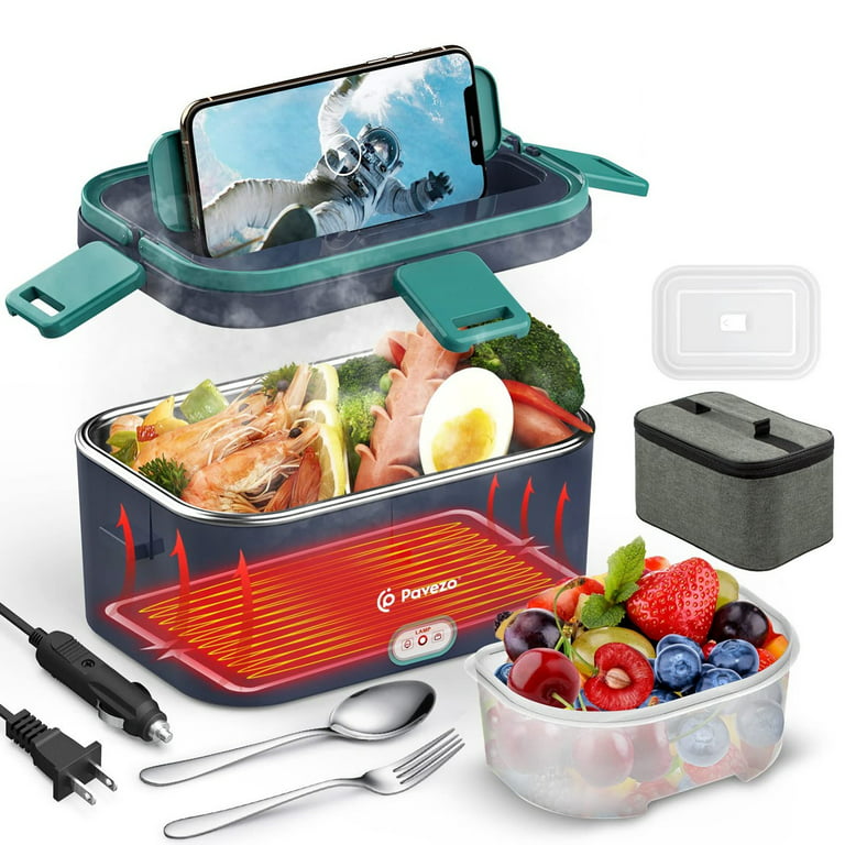 BLUELK Electric Lunch Box for Car and Home,Portable Food Warmer