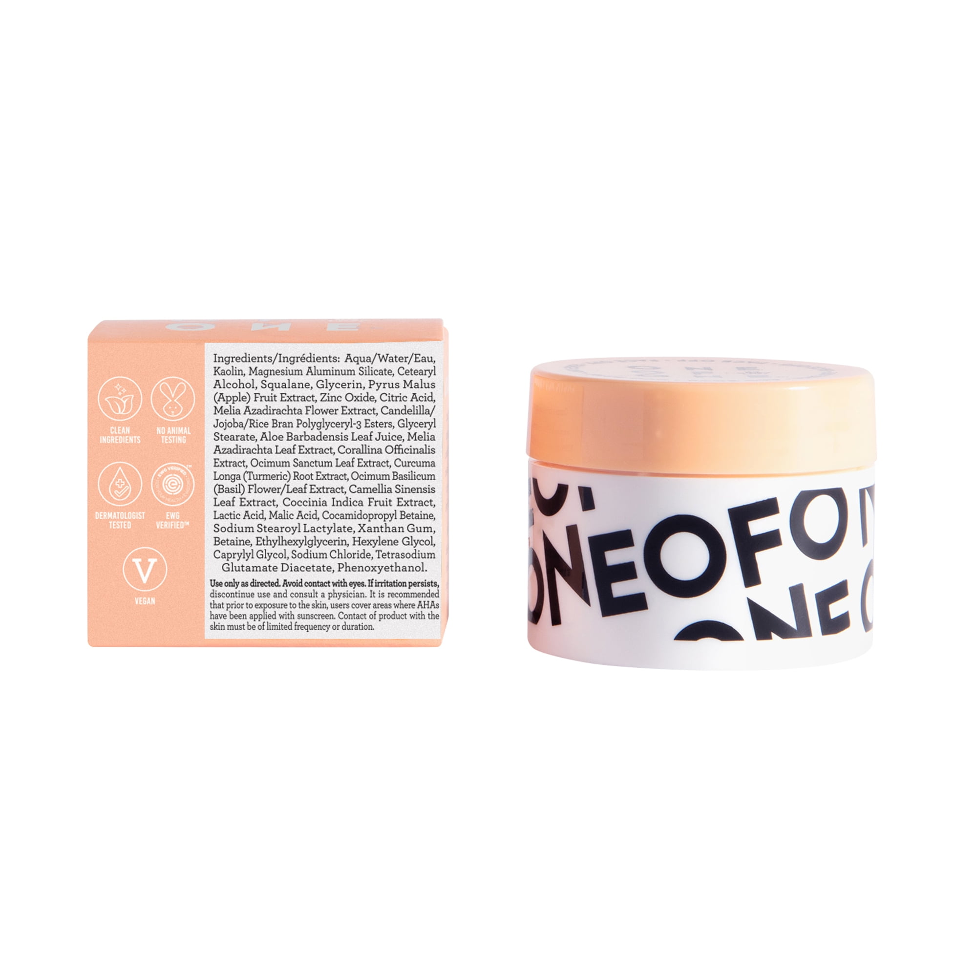 One of One by C'est Moi Face Off Exfoliating Clay Mask with Lactic