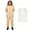 yellow, variant on Professional Bee Suit for Men and Women, Full Body Beekeeping Suit with Gloves & Protective Round Veil for Apiary & Backyard