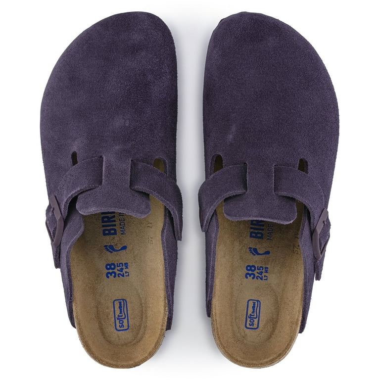 BIRKENSTOCK Boston Classic Clog, Soft Suede Upper, Soft