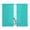 Turquoise, variant on Turquoise Semi Sheer Window Curtains 96 Inches Long, Modern Pure Turquoise Rod Pocket Voile Silky Chiffon Curtain Light Filtering Drapes for Living Room, Kitchen, Bedroom, 52"x96", 2 Panels