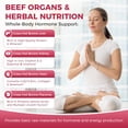 thumbnail image 3 of Menopause Supplement for Women | 16-in-1 Menopause Gummies with Herbal & Beef Organ Nutrients | Chaste Berry Flavor | 60 Gummies, 3 of 8