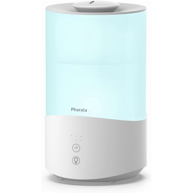Humidifiers for Bedroom, 4.0L Humidifier with Essential Oil Diffuser, Top Fill Cold Mist Ultrasonic Humidifier for Large Rooms, Mode