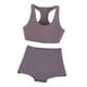 thumbnail image 3 of Ropa deportiva para mujer a escala 1/6, disfraz, moda, ideal como regalo deportivo. Rosa y morado, 3 of 9
