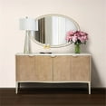 thumbnail image 2 of Michael Amini Malibu Crest Wood & Marble Sideboard - Blush, 2 of 17