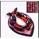thumbnail image 2 of Pañuelo de cabeza de sensación de seda Pañuelo de pelo de satén de moda Pañuelos cuadrados para mujeres Regalos 20.820.8 pulgadas, Sr26 Feliz Sencillez, 2 of 2