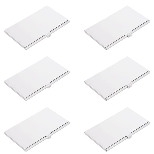 6X 9 -SD / SD Tarjeta de Memoria Almacenamiento Caja de Almacenamiento Caja Protector Metal Casos 8 TFand1 SD