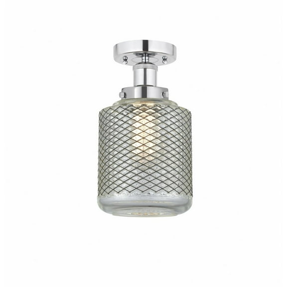 Innovations Lighting - Stanton - 1 Light Semi-Flush Mount In Industrial