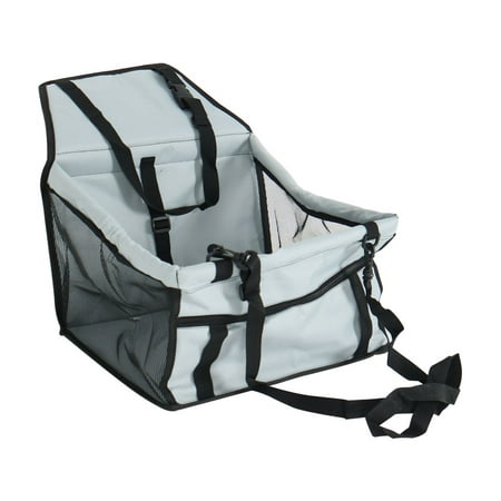 Car Booster Seat Dog Carrier Portable Folding Holder Protector Light