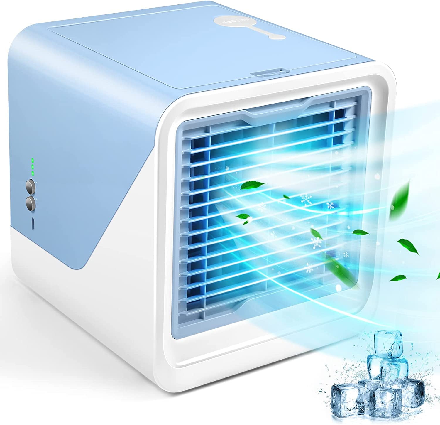 Solis Cool Air 7587 Aire Acondicionado Portátil - Enfriador de Aire con  Agua - Ventilador - Climatizador Evaporativo - Aire Acondicionado Portátil  Sin Tubo Exterior - Blanco : : Hogar y cocina