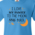 thumbnail image 4 of Inktastic I Love My Family to the Moon and Back Youth T-Shirt, 4 of 5