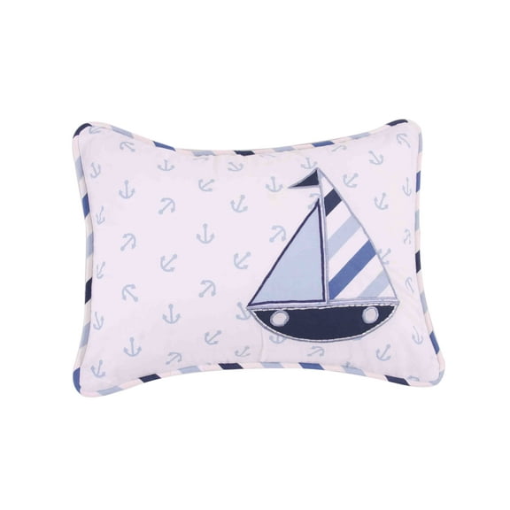 Decorative Pillow, Little Sailor Blue/Navy
