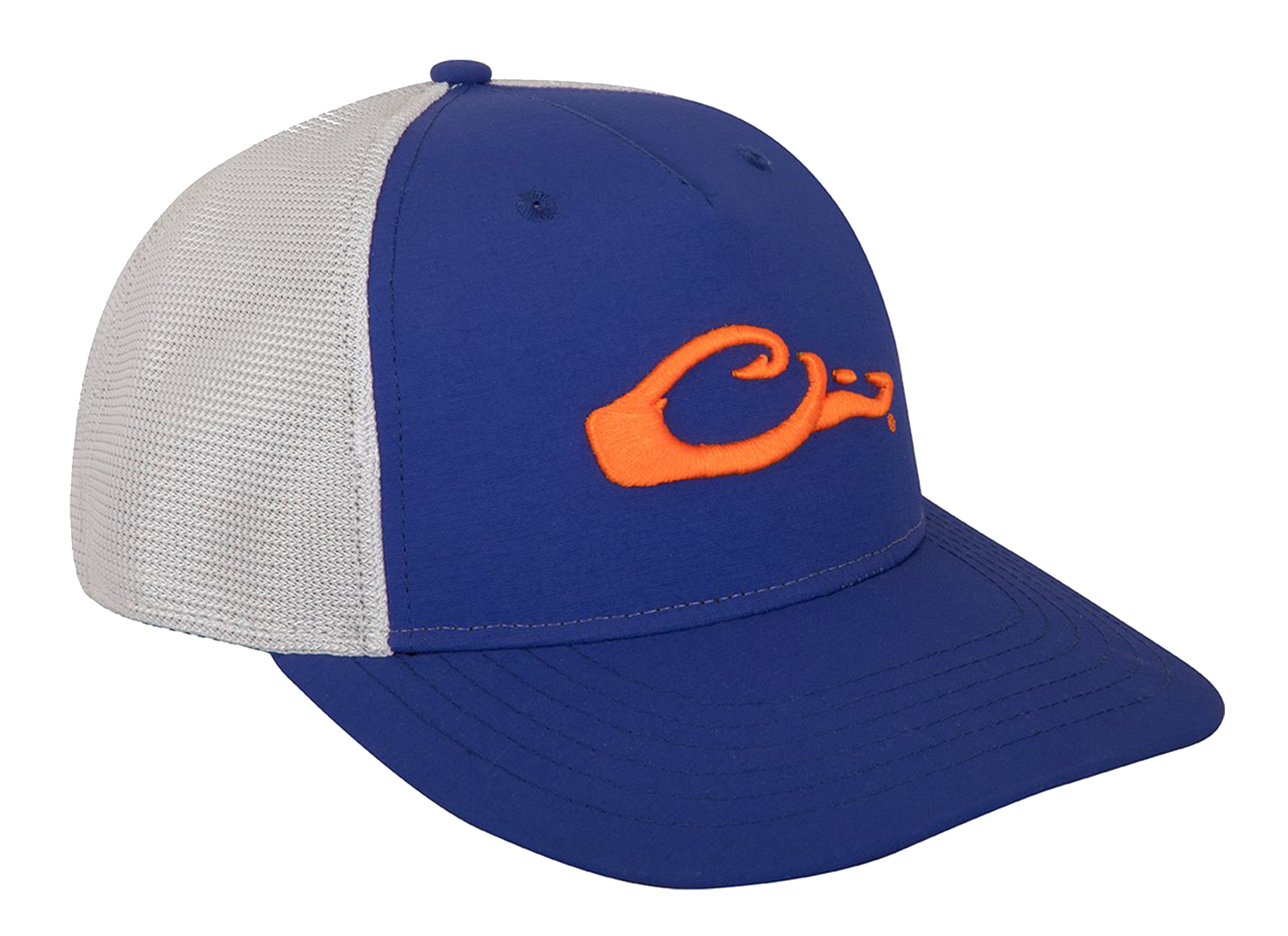 Drake Waterfowl Fishing Duck Head Logo 