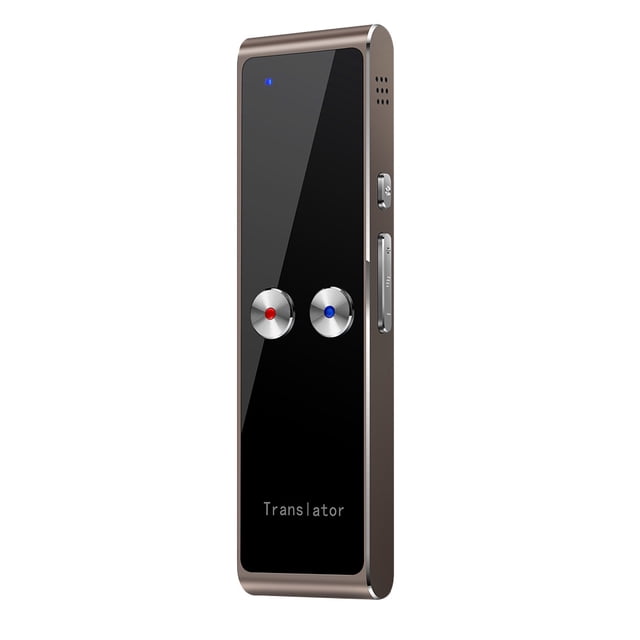 Seitruly Traductor de voz inteligente, portátil, compatible con Bluetooth, 4,2, alimentado por batería, HiFi, 68 idiomas, intérprete de viaje Cables de audio/vídeo Café