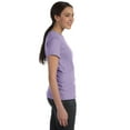 thumbnail image 4 of Hanes Ladies' 4.5 oz., 100% Ringspun Cotton nano-T T-Shirt - SL04, 4 of 4