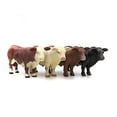 thumbnail image 2 of Little Buster Toys Complete Herd Bull Juego de 4: Angus, Hereford, Charolais y Red Angus; Little Buster Toys Little Buster Toys, 2 of 2