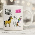 thumbnail image 4 of Other Aunts Me Unicorn Coffee Mug - 11oz Cup for Auntie, Sister, Favorite Aunticorn from Niece, Nephew - Birthday, Christmas, Appreciation Mug, 4 of 7
