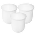 thumbnail image 4 of MLINS 3-Pack Toilet Brush Set with Plastic Holder, Bathroom Cleaning Brush and Storage Cup for Household Use, 4 of 8