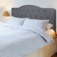 thumbnail image 5 of Naomi Home Cassandra Queen Bed Headboard, Button Tufted, Light Gray, 5 of 16