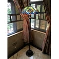 thumbnail image 2 of RADIANCE Goods Tiffany-Style 2 Light Victorian Floor Lamp 18" Shade, 2 of 2
