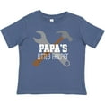 thumbnail image 3 of Inktastic Papa Little Helper Boys Baby T-Shirt, 3 of 5