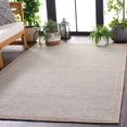 thumbnail image 3 of Safavieh Sisal All-Weather Dixie Bordered Indoor/Outdoor Area Rug, Ivory/Aqua Orange, 5'3" x 7'6", 3 of 15