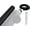 No Color, variant on WRS All-in-One Screen Repair Kit - 48" x 84" Charcoal Black Fiberglass Replaceme