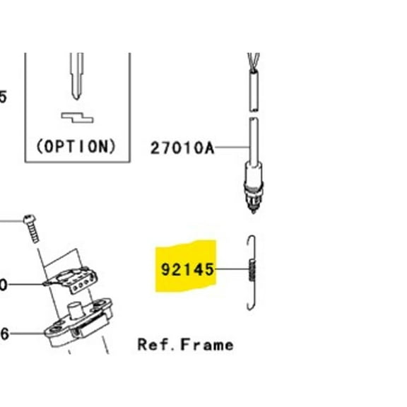Kawasaki OEM Rear Brake Switch Spring Multi-Fit Ninja ZX6 ZX10 92145-0091