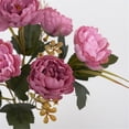 thumbnail image 3 of BNNG Artificial Flowers Peony 7 Flower Heads Artificial Silk Flower Arrangements Wedding Bouquets Decorations Centerpieces Home Kitchen Garden Party Décor, 3 of 5