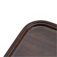 thumbnail image 4 of Bamboo Tray Japanese Simple Romantic Beautiful Resin Walnut Tea Tray for Home Use Rounded Square, 4 of 5