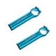 thumbnail image 3 of Par de Empuñadura de Barra de Manillar de de Montaña de Carretera de Aluminio + 2 Pares de Tapones de Extremo Azul DYNWAVEMX Fin puño del manillar, 3 of 7