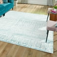 thumbnail image 2 of Southwestern/Lodge Richye Collection Area Rug Teal - 7'10" Square, 2 of 5