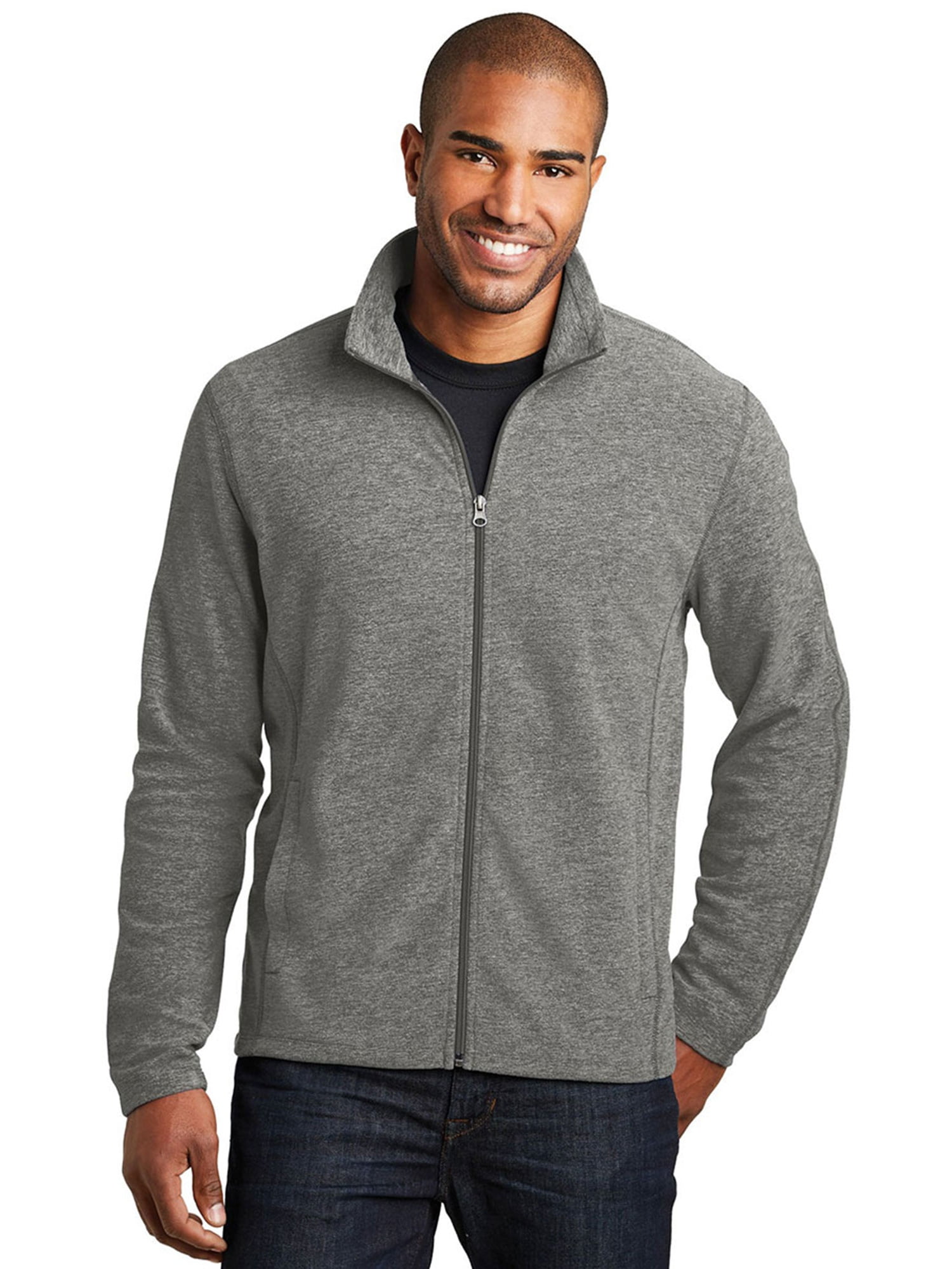 Port Authority Port Authority Heather Microfleece FullZip Jacket