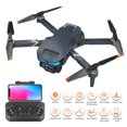 thumbnail image 3 of Sywqhk 4CH 4K HD Cámara dual plegable RC Drone 2.4GHz con batería (gris oscuro), 3 of 9