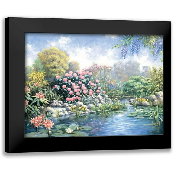 Motz, Peter 14x11 Black Modern Framed Museum Art Print Titled - Rhododendron