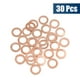 thumbnail image 4 of Arandela de Cobre círculos Juntas Plana de Motor 11mm Diámetro Interior para Coche 30Pcs, 4 of 5