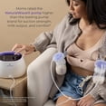 thumbnail image 3 of Extractor de leche Lansinoh NaturalWave Double Electric blanco/morado, 3 of 9