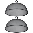thumbnail image 2 of 2pcs Stainless Steel Steak Covers Food Protective Covers Household Food Dome Covers, 2 of 3
