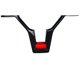 thumbnail image 5 of Cubierta embellecedora del marco del volante del coche Cubierta embellecedora del marco del volante del coche para (patrón de fibra de carbono+tapa roja), 5 of 5