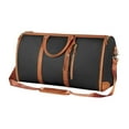 thumbnail image 1 of Bolsa de Lona para Ropa Fernando Gran Capacidad Negro Marrón, 1 of 8
