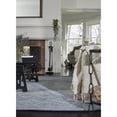 thumbnail image 3 of Momeni Mallorca Hand Hooked Wool Geometric Denim Area Rug 2' X 8' Runner, 3 of 10