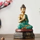 thumbnail image 3 of Advancent Estatuas de Buda resina meditación esculpir escritorio decoración del hogar decoración miniaturas ornamento hogar regalo presente Decoración del hogar Dorado, 3 of 6