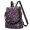 Breast Cancer Ribbon Butterfly Navy Pattern, variant on Breast Cancer Pink Ribbon Peach Pattern Fashion Backpack, Work Travel Rucksack with Side Bottle Pockets & Convertible Strap, Large Capacity Gifts for Work Travel Shopping