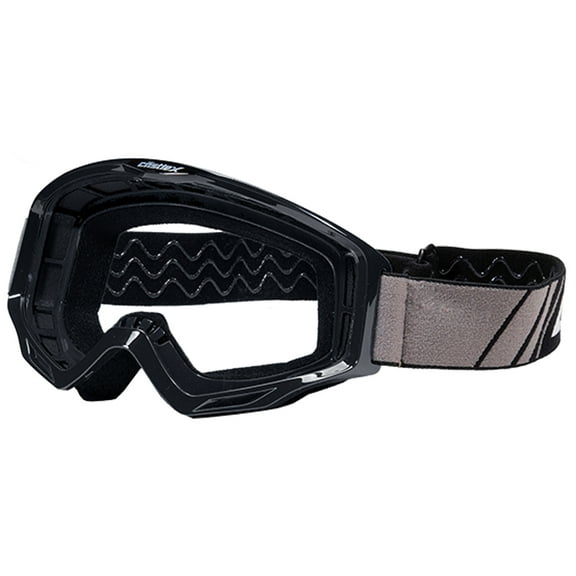 Castle Blast II MX Offroad Goggles Black w/Clear Lens