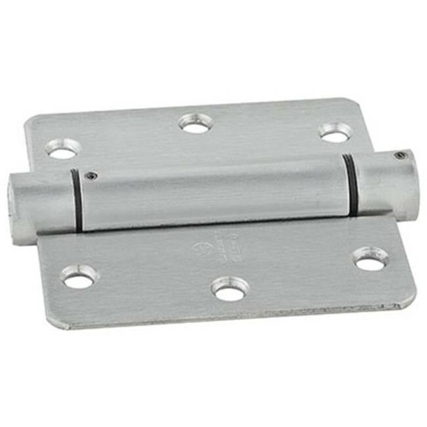 Stanley N350843 3.5 in. Stainless Steel Spring Adjustable Door Hinge